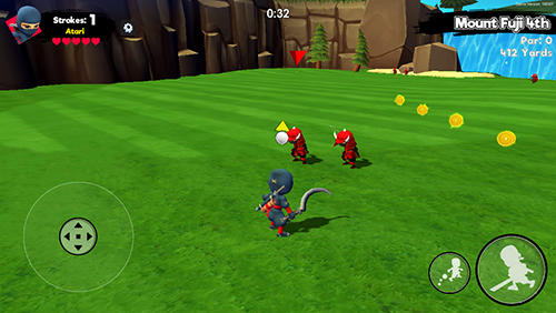 Ninja golf capture d'écran 1