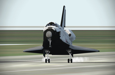  F-Sim lanzadera espacial