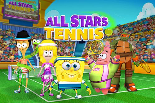 logo Tennis avec les personnages Nickelodeon