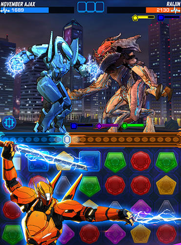 Pacific rim breach wars: Robot puzzle action RPG for Android