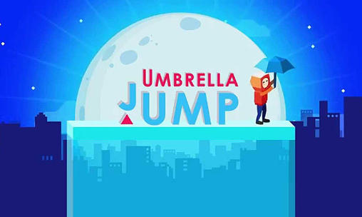 Umbrella jump icon