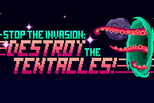 Stop the invasion: Destroy the tentacles! captura de pantalla 1