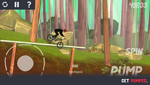 日本語のPumped BMX 3 