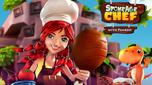 Stone age chef: The crazy restaurant and cooking game captura de pantalla 1