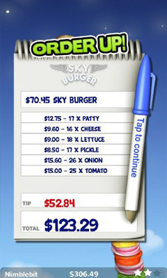 Sky Burger captura de tela 1