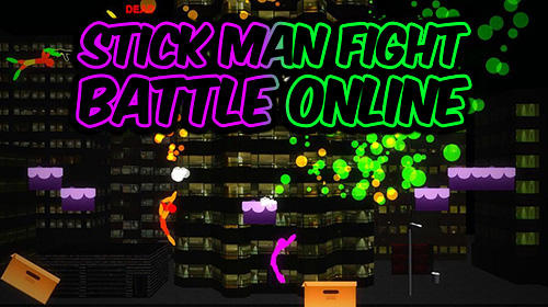 Stick man fight: Battle online. 3D game ícone