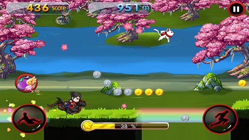 Dragon ninja rush captura de pantalla 1