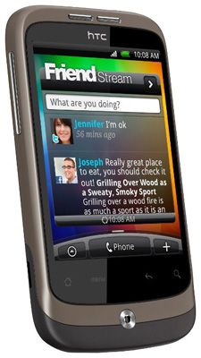 HTC Wildfire apps