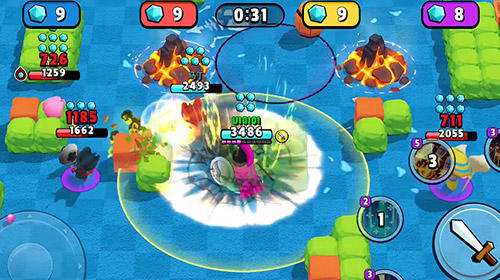Tiny heroes: Magic clash captura de pantalla 1