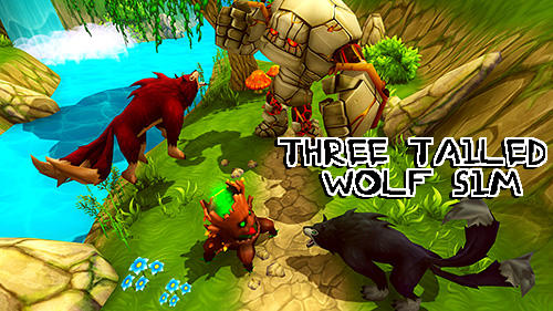 Three tailed wolf simulator Symbol