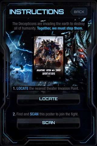 Transformers 3: Defend the earth for iPhone for free