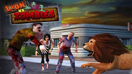 Lion vs zombies captura de pantalla 1