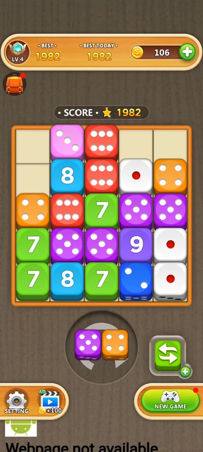 Dice Puzzle - Merge puzzle for Android