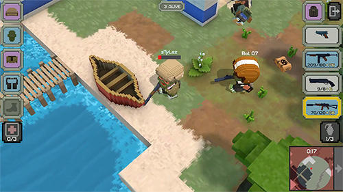 Guns royale: Multiplayer blocky battle royale captura de pantalla 1
