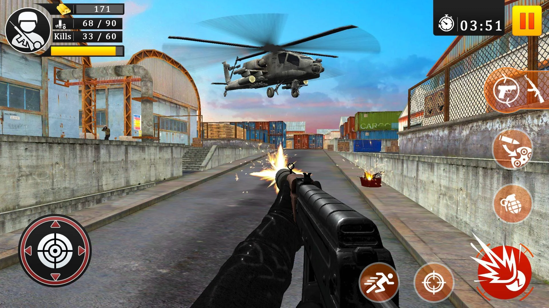FPS Modern Strike: Counter Terrorist Shoot captura de tela 1