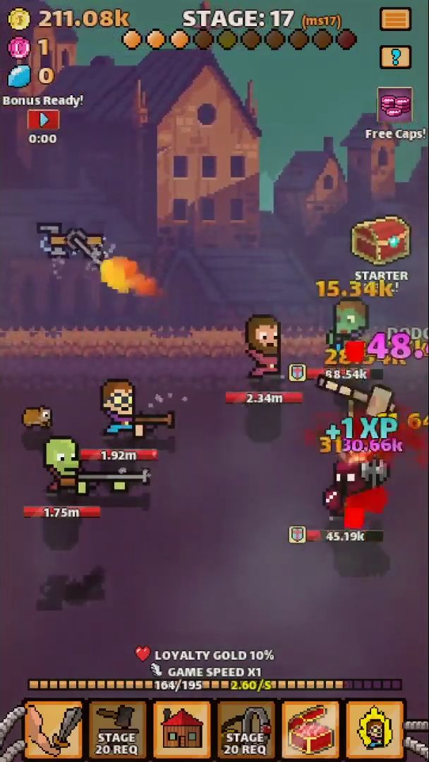 Steam Town Heroes: Idle Zombie RPG for Android