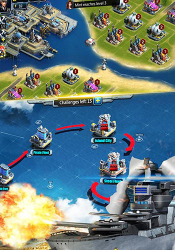 Battle of warship: War of navy для Android