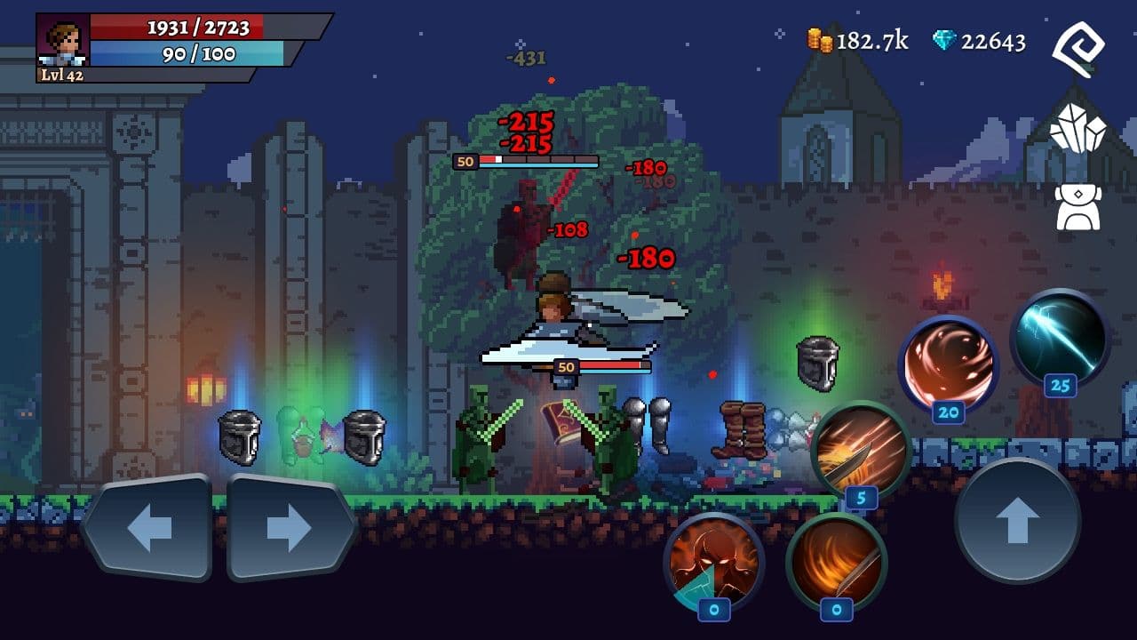 Darkrise - Pixel Classic Action RPG for Android