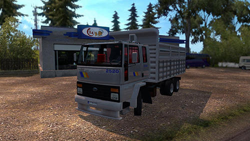 Truck driver simulation: Cargo transport屏幕截圖1