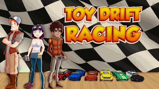 Toy drift racing icon
