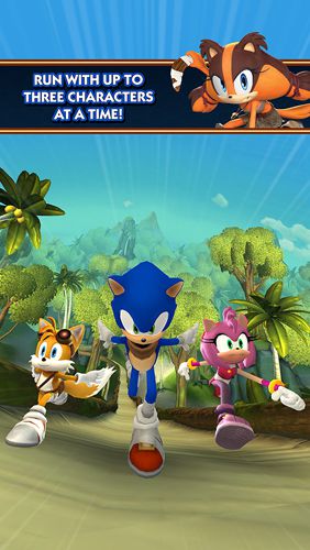 Arcade: Lade Sonic Dash 2: Sonic Boom für dein Handy herunter
