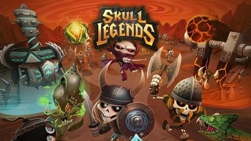 Skull legends ícone