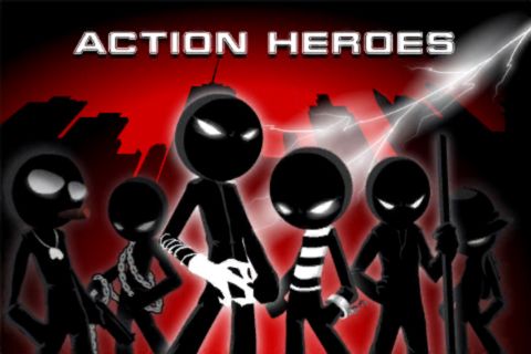 logo Action heroes 9 in 1