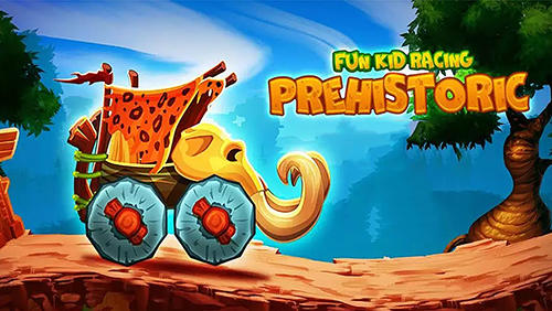 Fun kid racing: Prehistoric run іконка