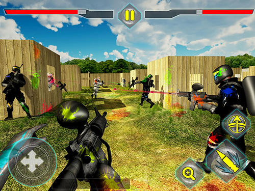 Paintball shooting arena: Real battle field combat pour Android