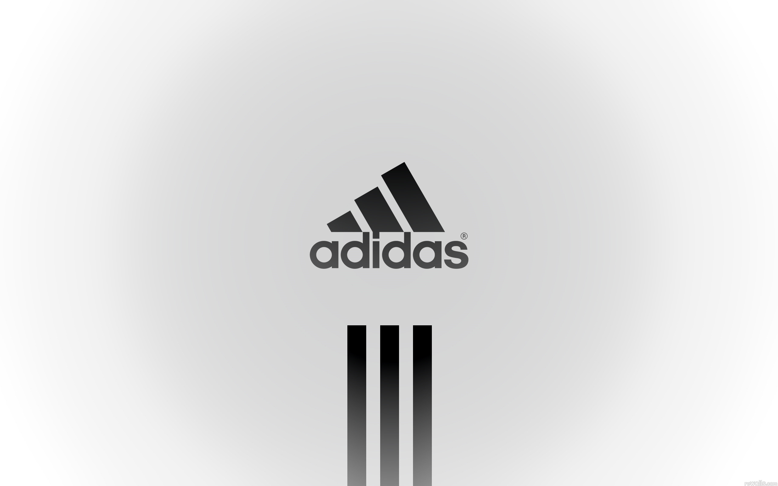 adidas, gray, brands, background HD wallpaper