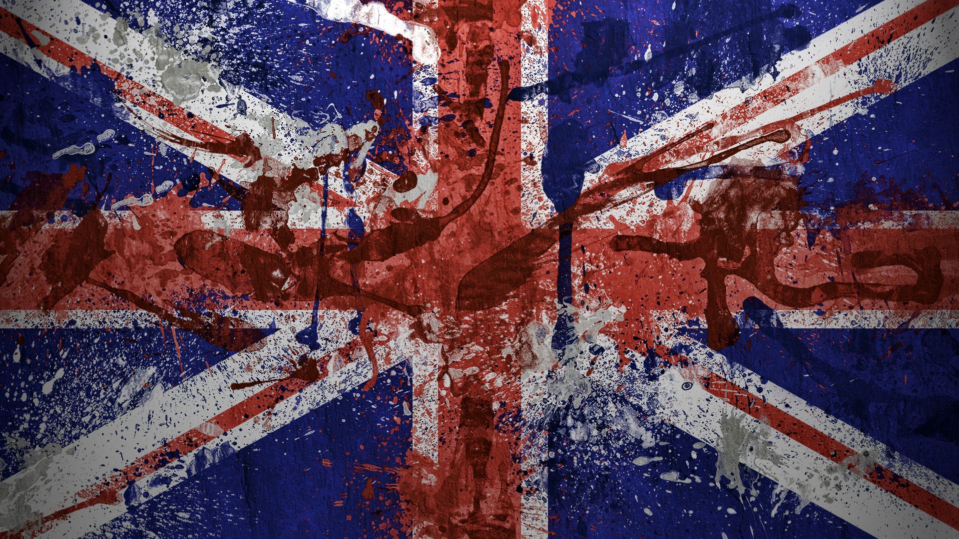 Laden Sie das Großbritannien, Textur, Texturen, Farbe, Flecken, Spots, Flagge, Flag, Vereinigtes Königreich-Bild kostenlos auf Ihren PC-Desktop herunter