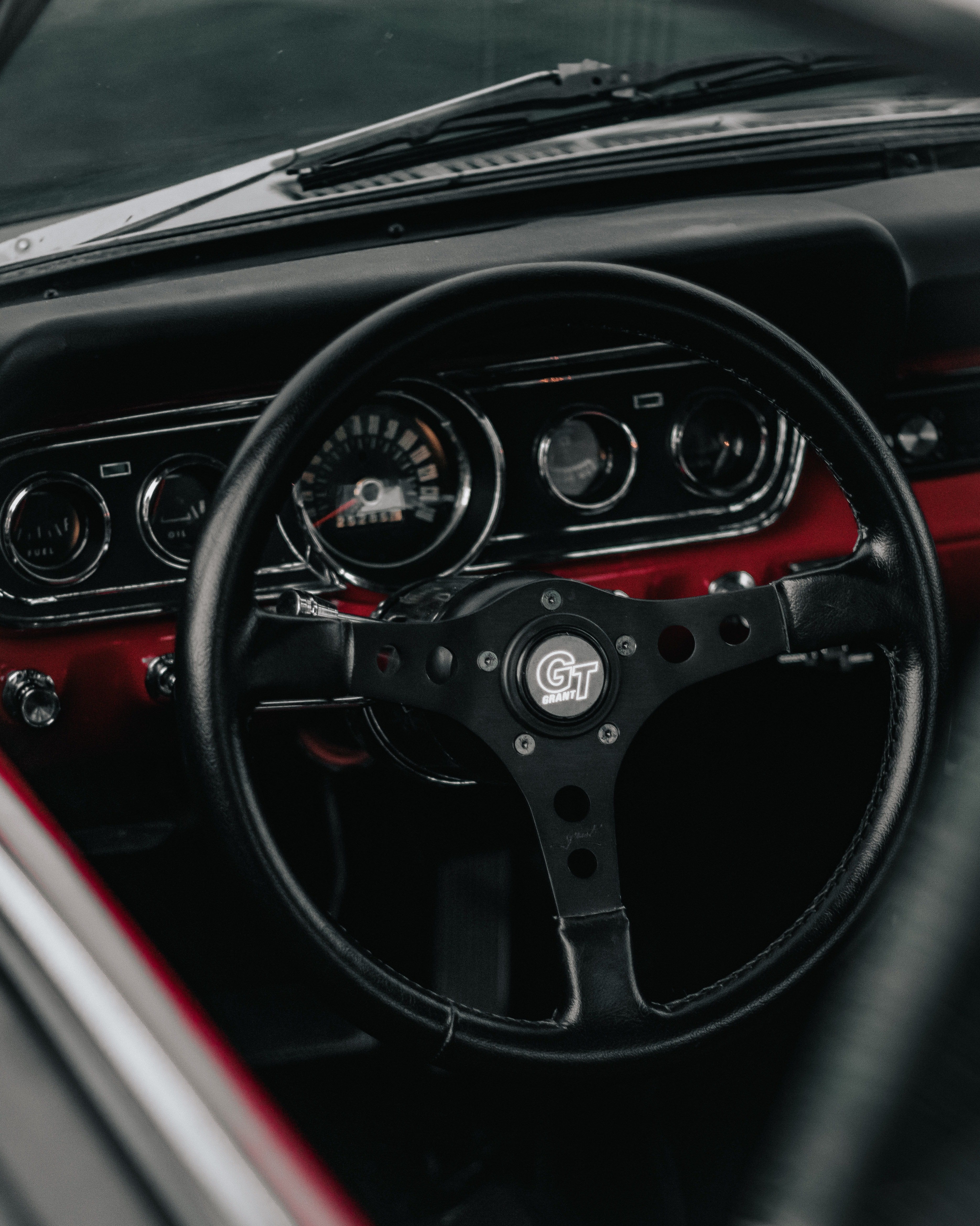 Widescreen image steering wheel, cars, rudder, salon