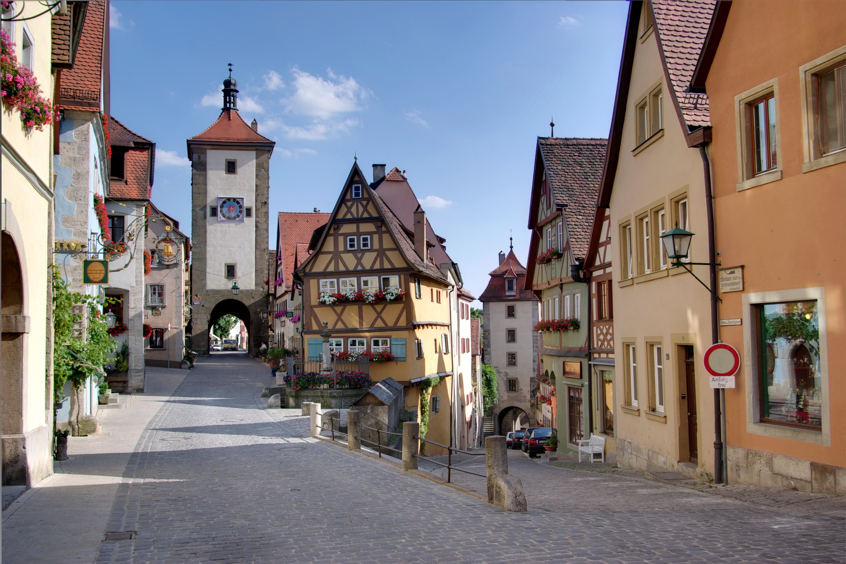 germany, building, place, photography, rothenburg cell phone wallpapers