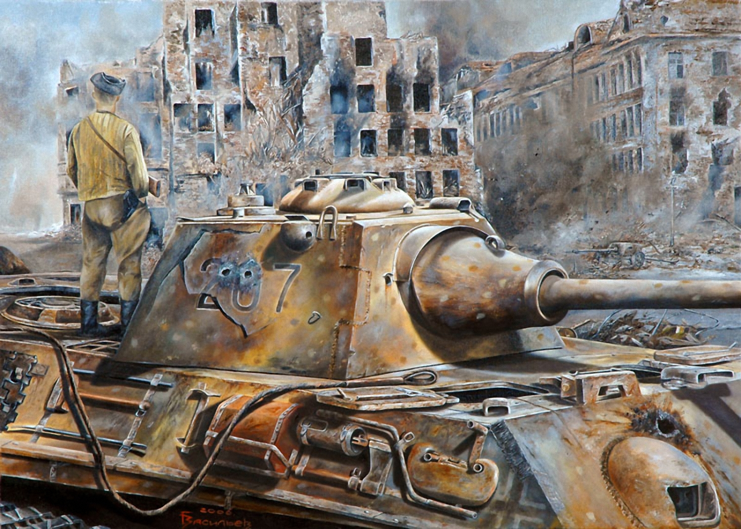 Вторая мировая война в живописи