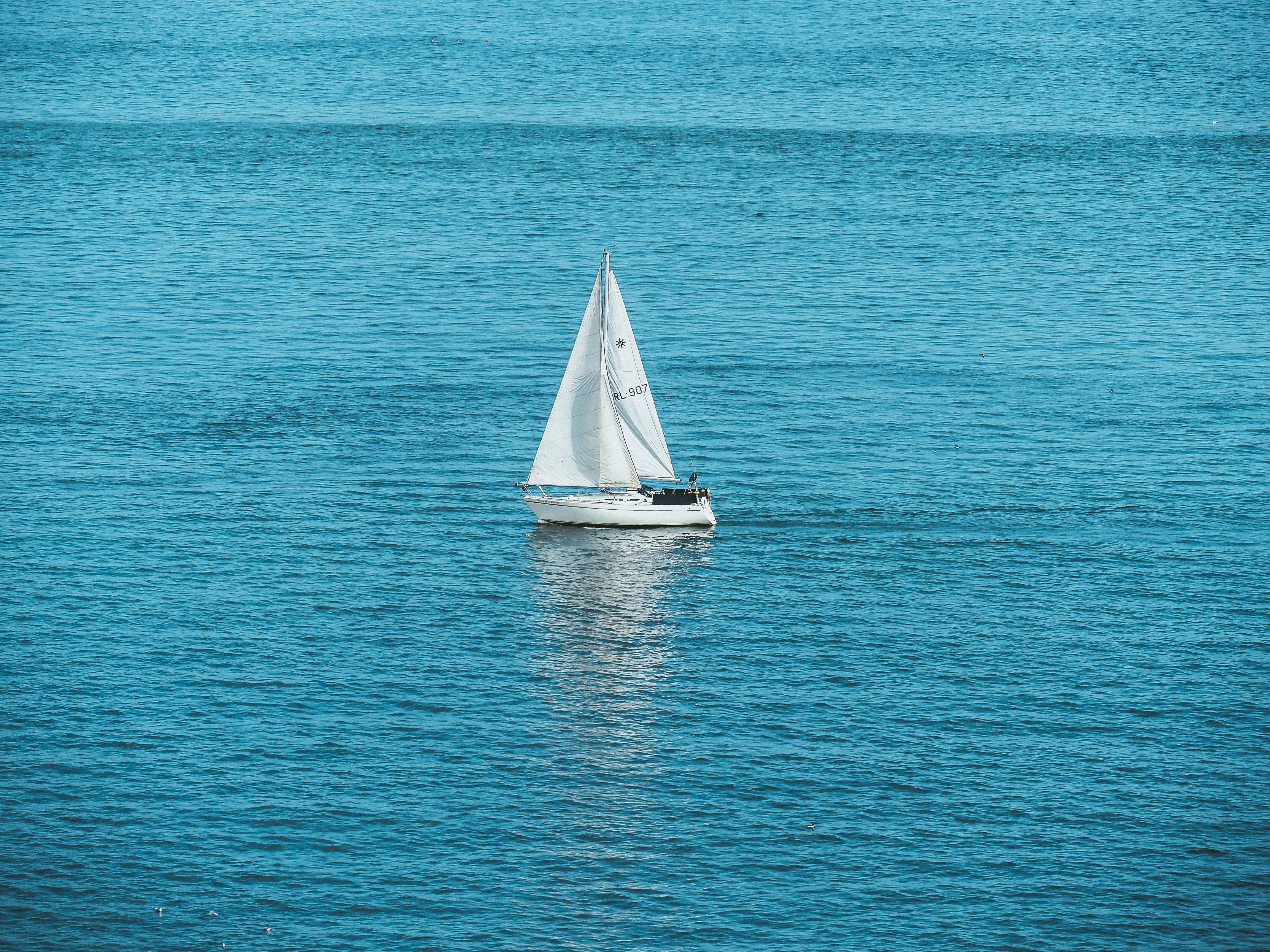Free HD boat, sailboat, water, sea, miscellanea, miscellaneous, sailfish