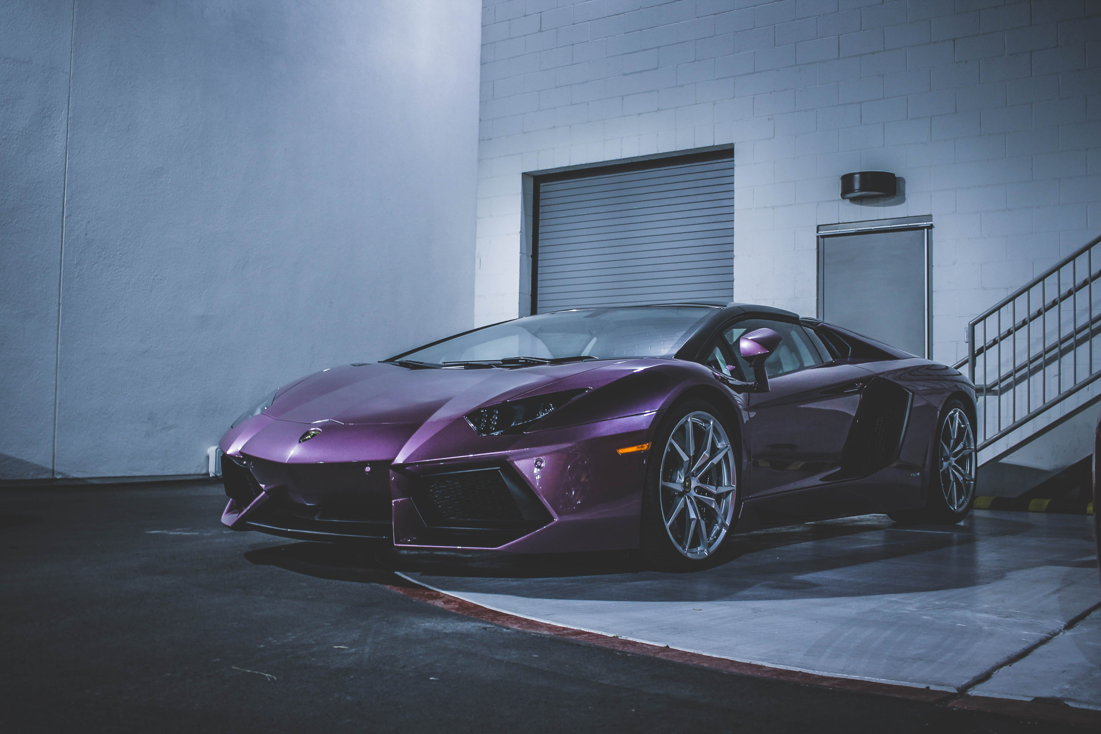 108297 download wallpaper purple, sports, lamborghini, violet, cars, sports car screensavers and pictures for free