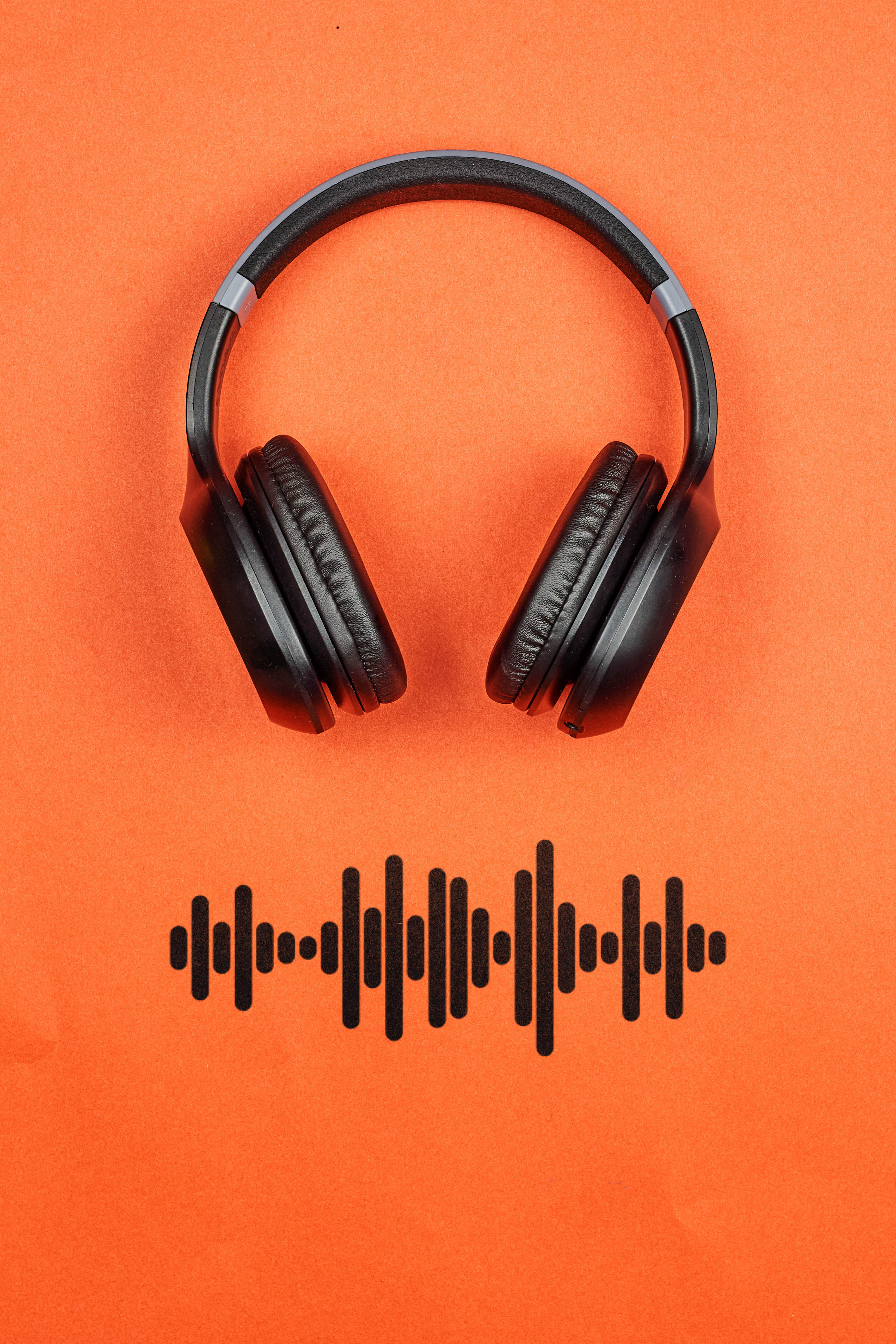 headphones, music, equalizer HD wallpaper