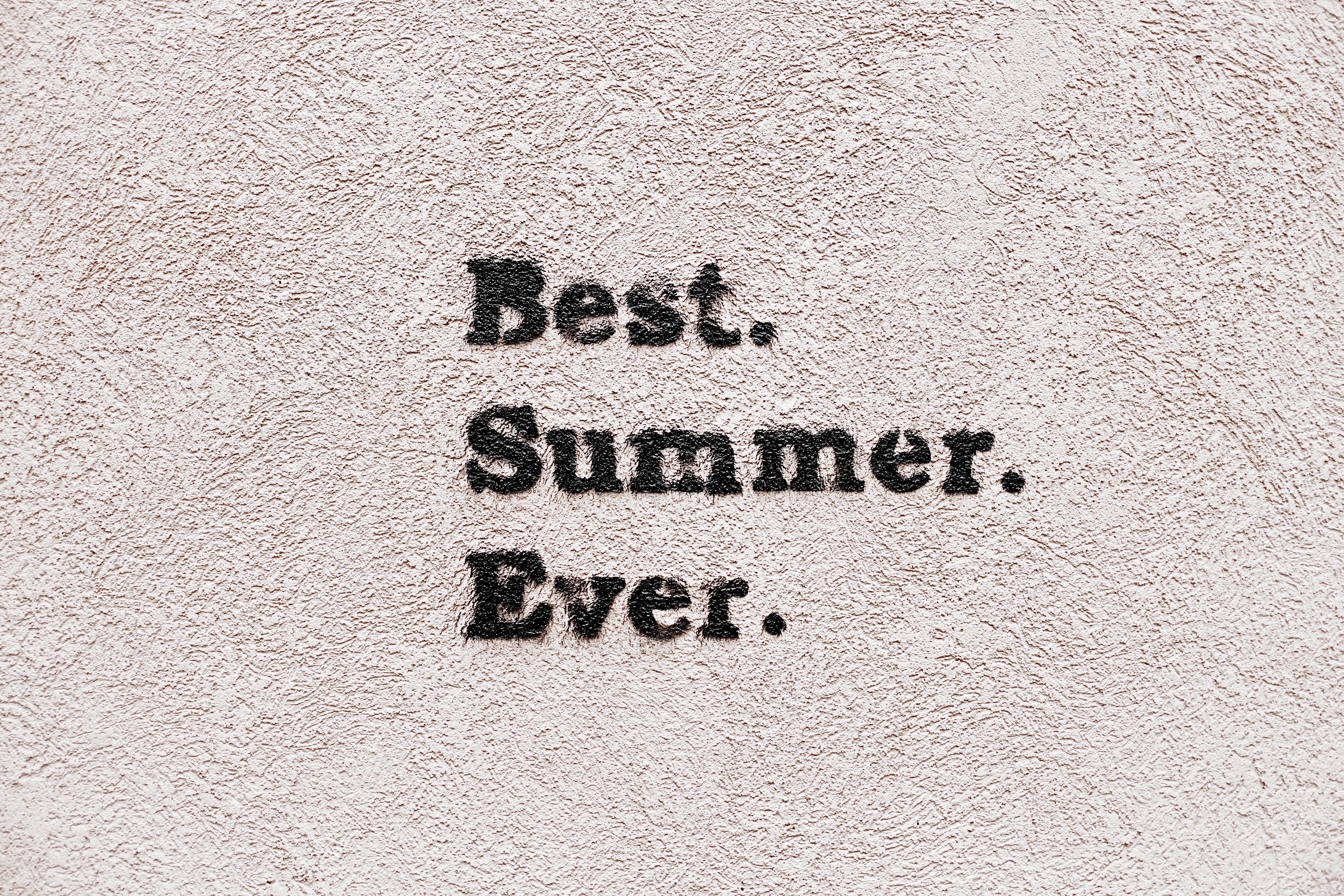 summer, words, inscription, text, letters, inspiration