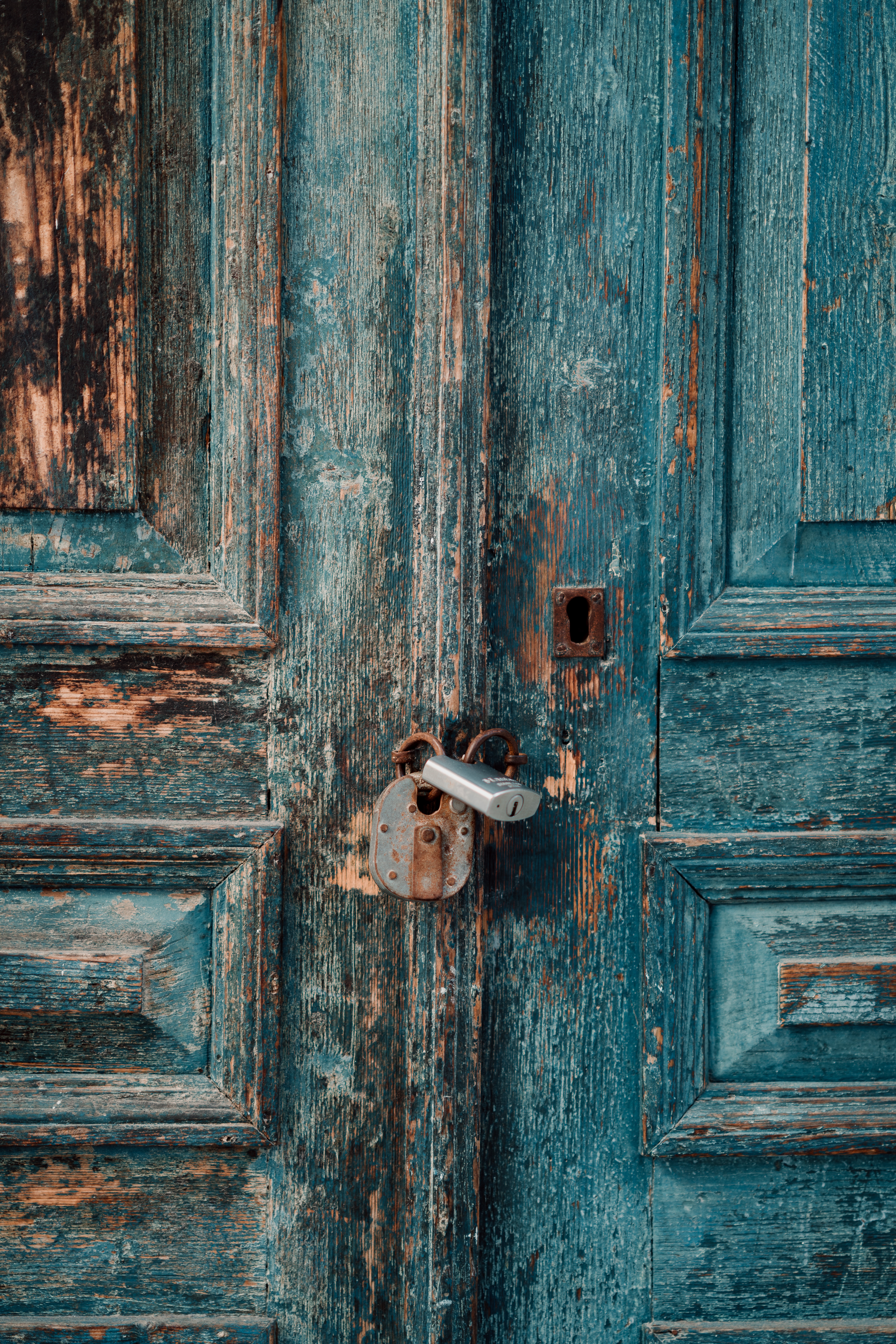 lock, old, miscellanea, miscellaneous, wood, wooden, door, abandoned