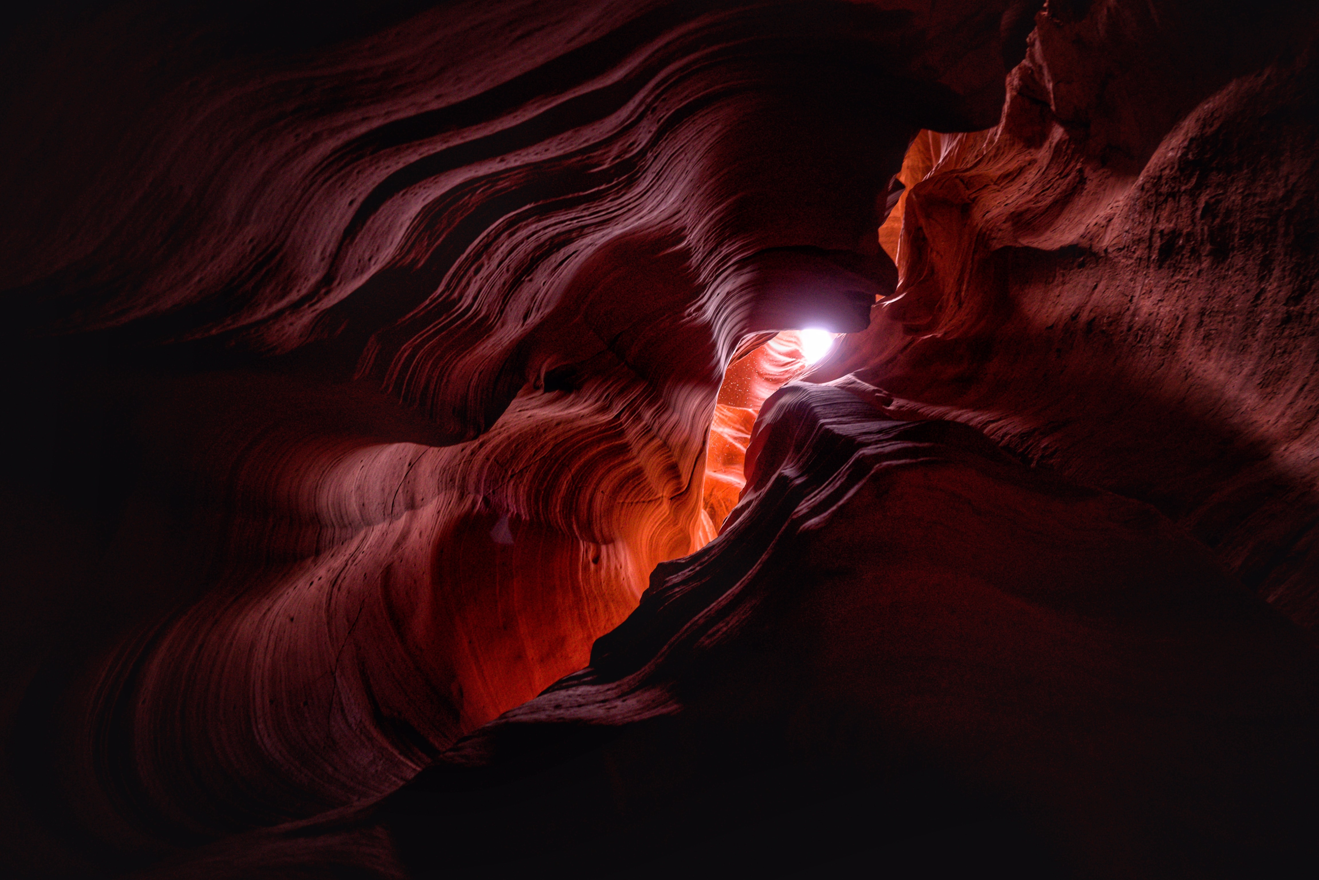 Ultra HD 4K nature, cave, dark, rock