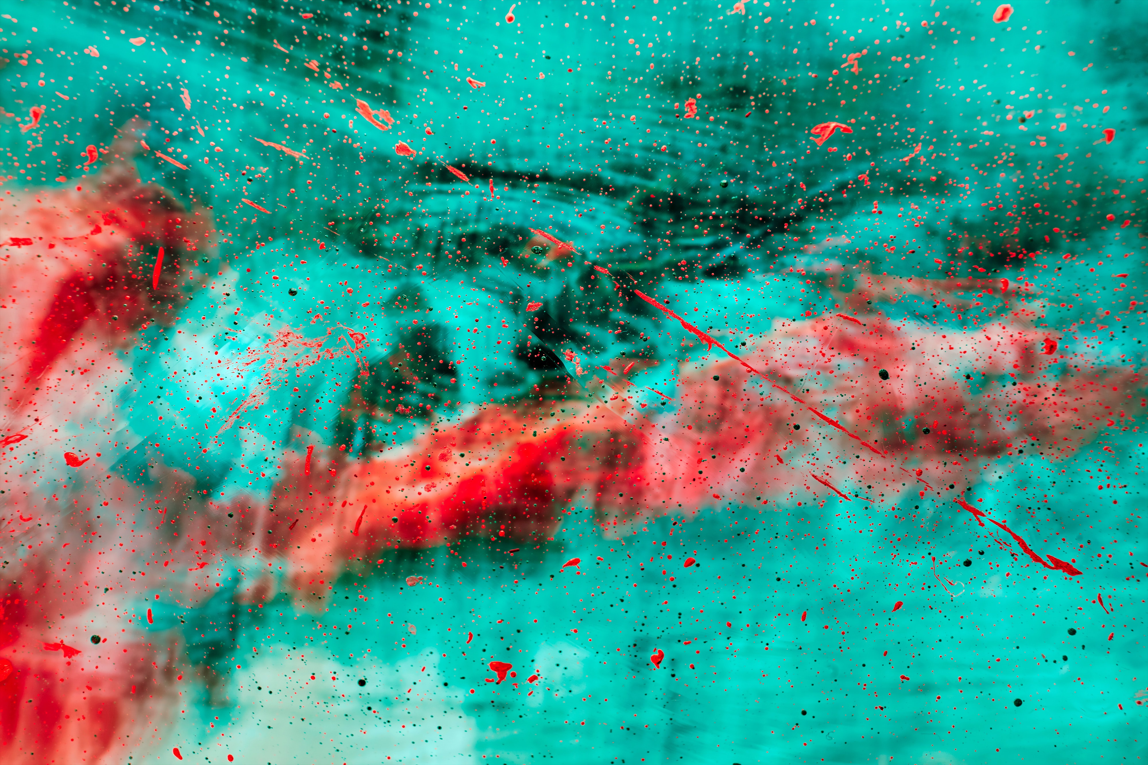 abstract, stains, glass, blur, smooth, paint, spots cell phone wallpapers
