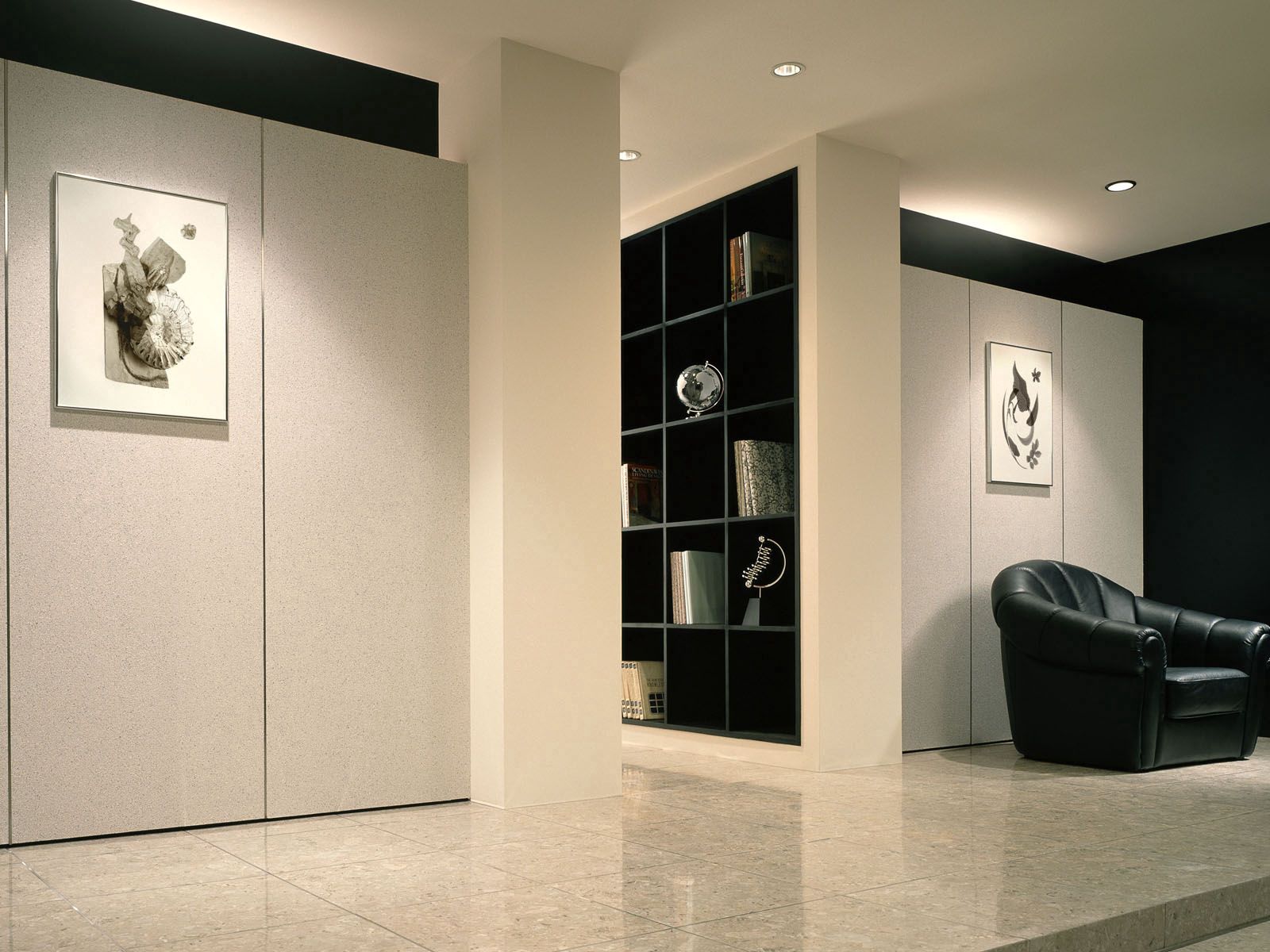 library, armchair, miscellanea, style Shelves Cellphone FHD pic