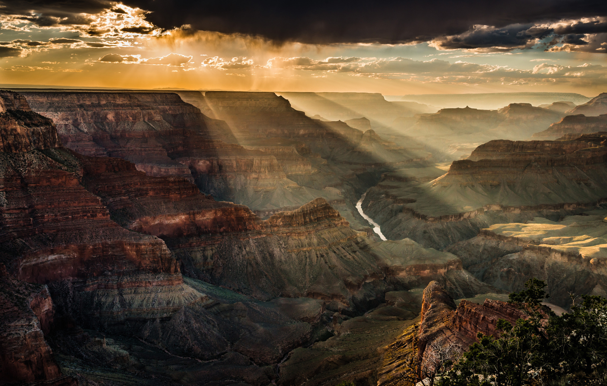 Images & Pictures canyon, view from above, usa, mountains United States