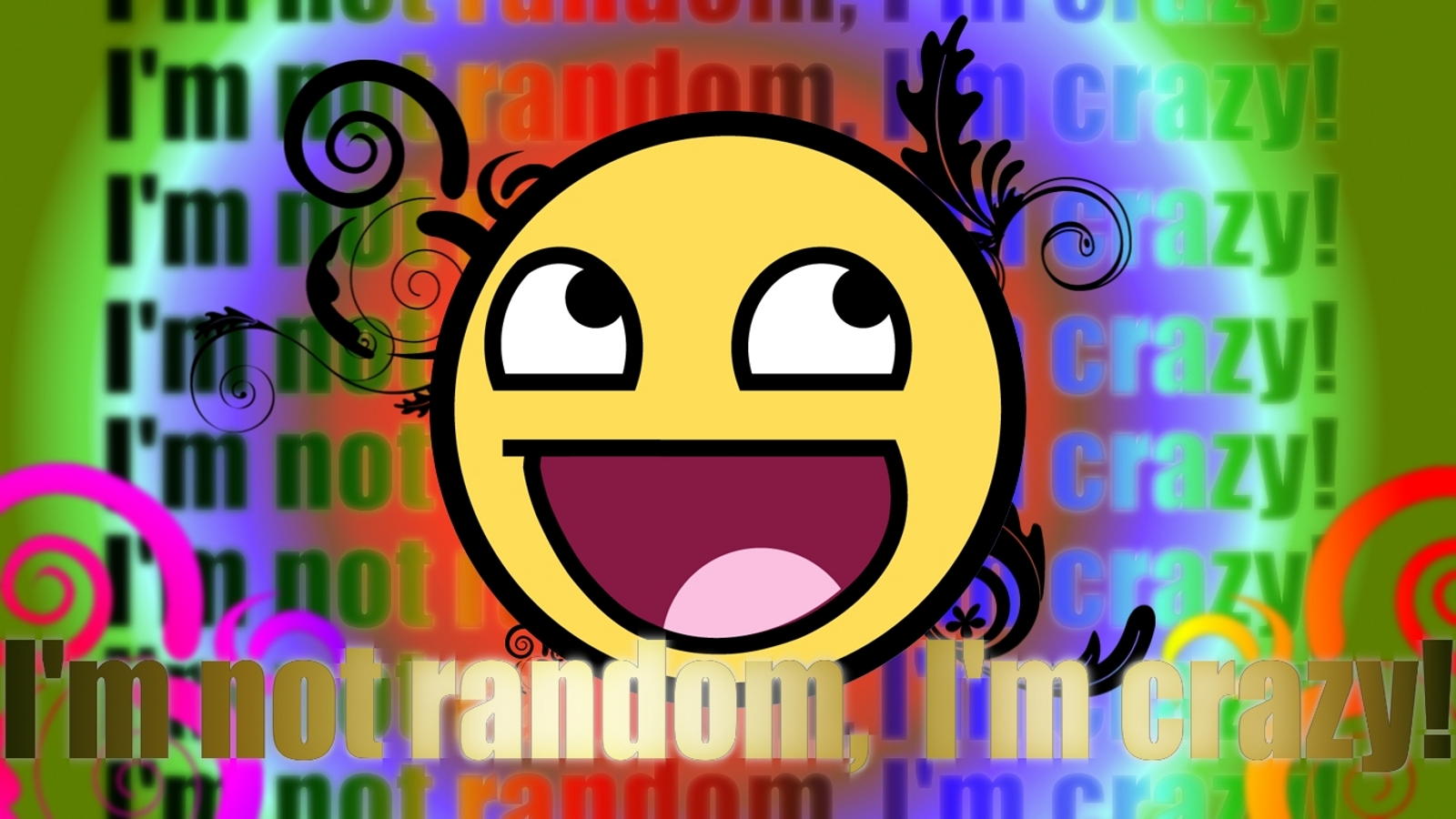android humor, smiley, colors, emoticon, face, rainbow