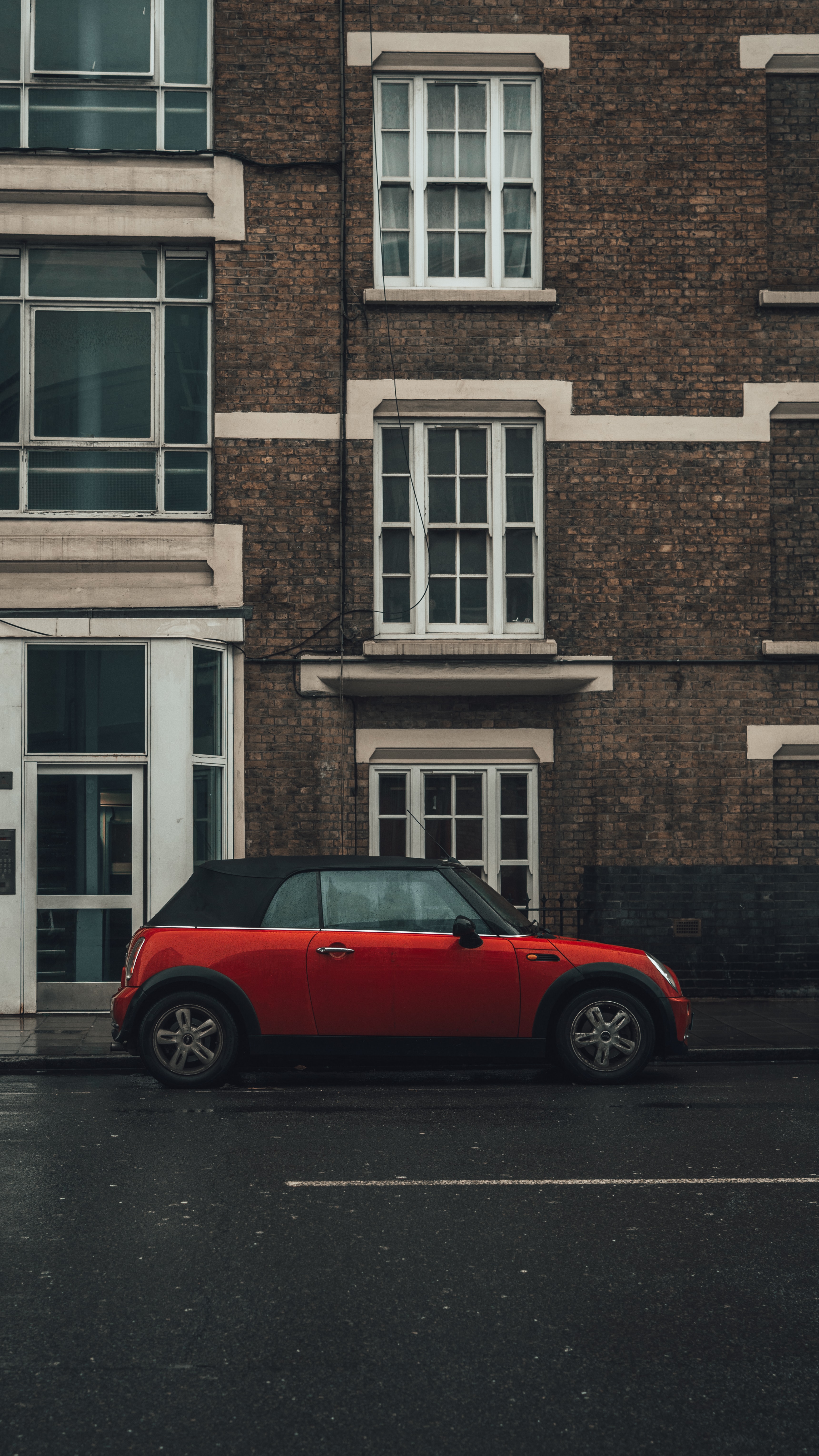 Free Images side view, red, mini, cars Car