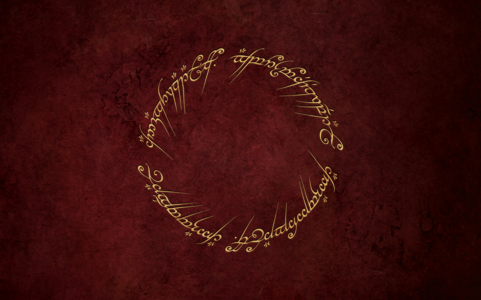 Кольцо всевластия Lord of Rings