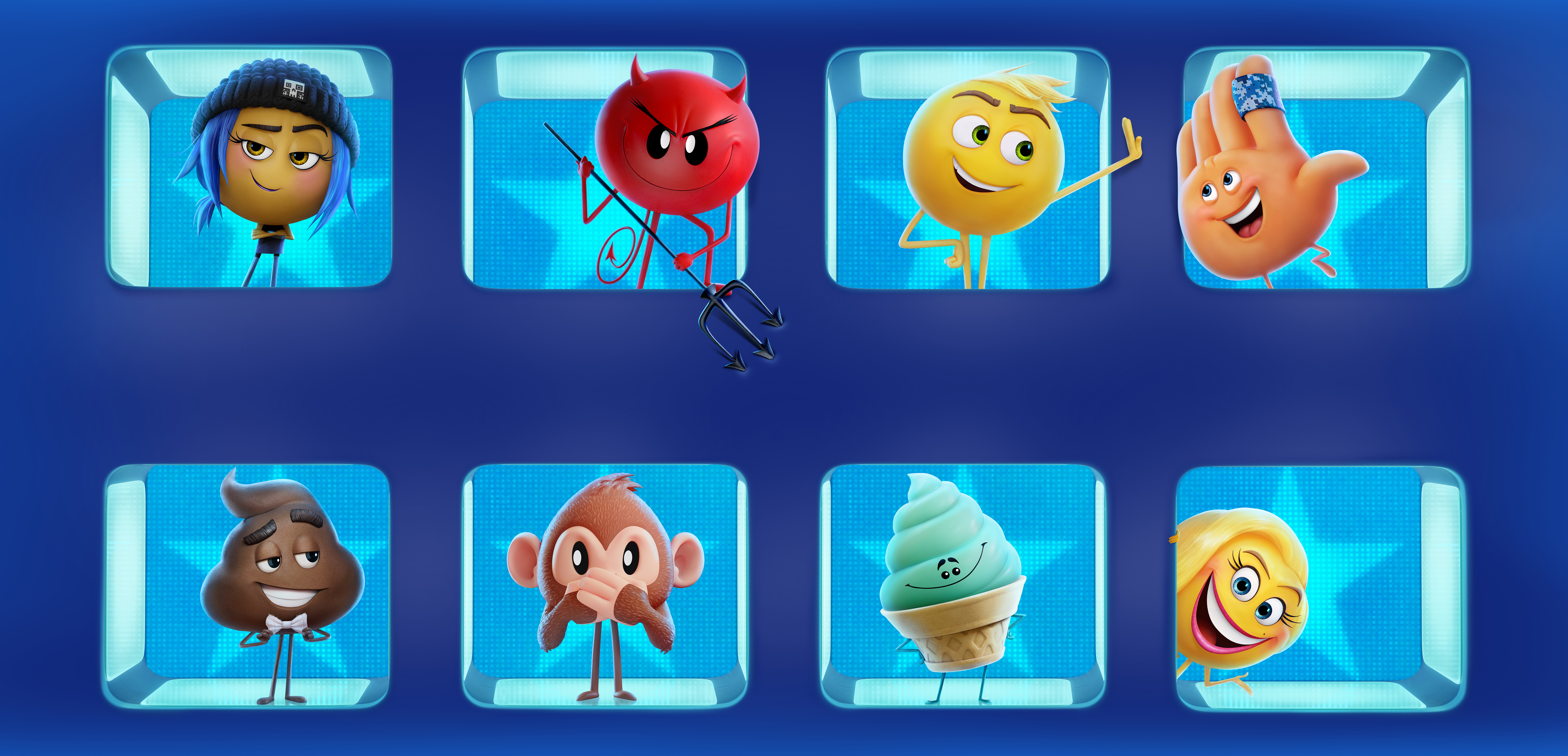 Descargar las imágenes de Emoji: La Película gratis para teléfonos Android  y iPhone, fondos de pantalla de Emoji: La Película para teléfonos móviles