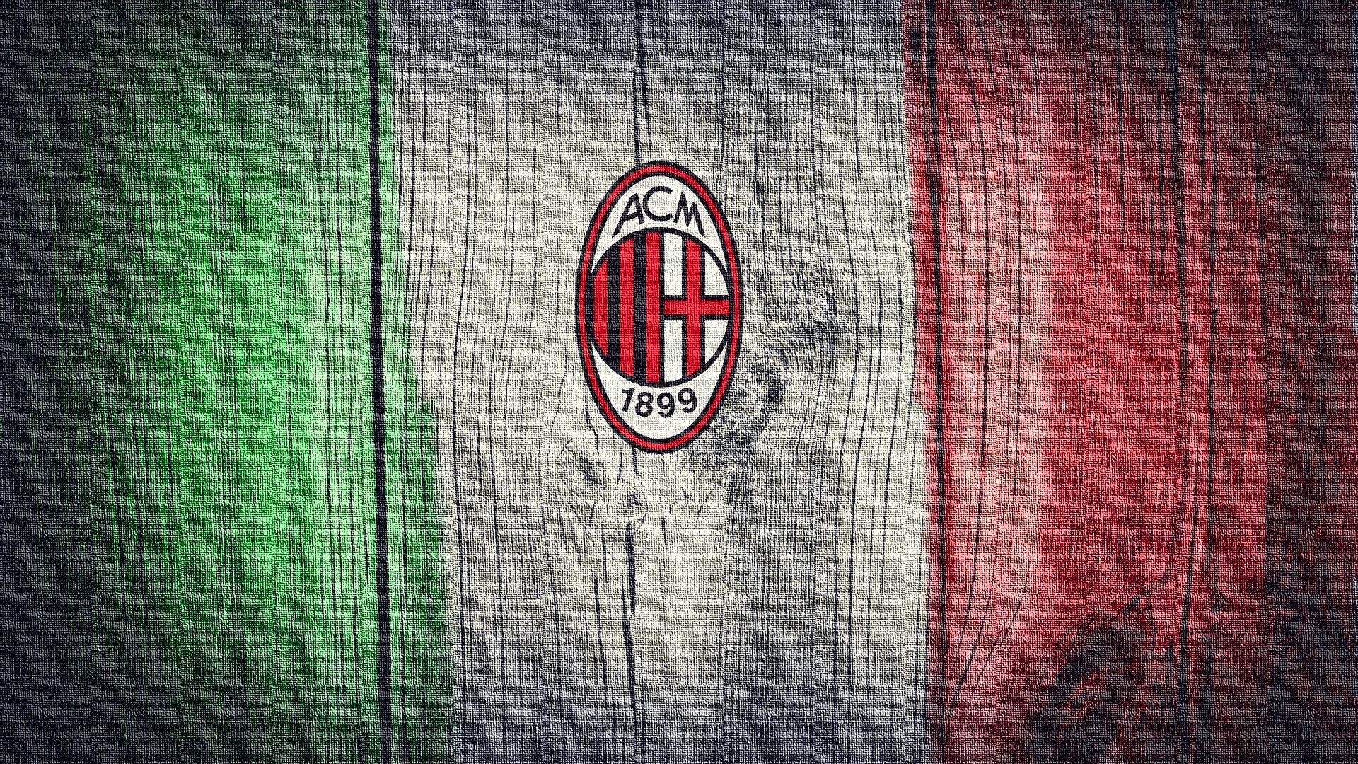 Флаг футбольного клуба Милан
