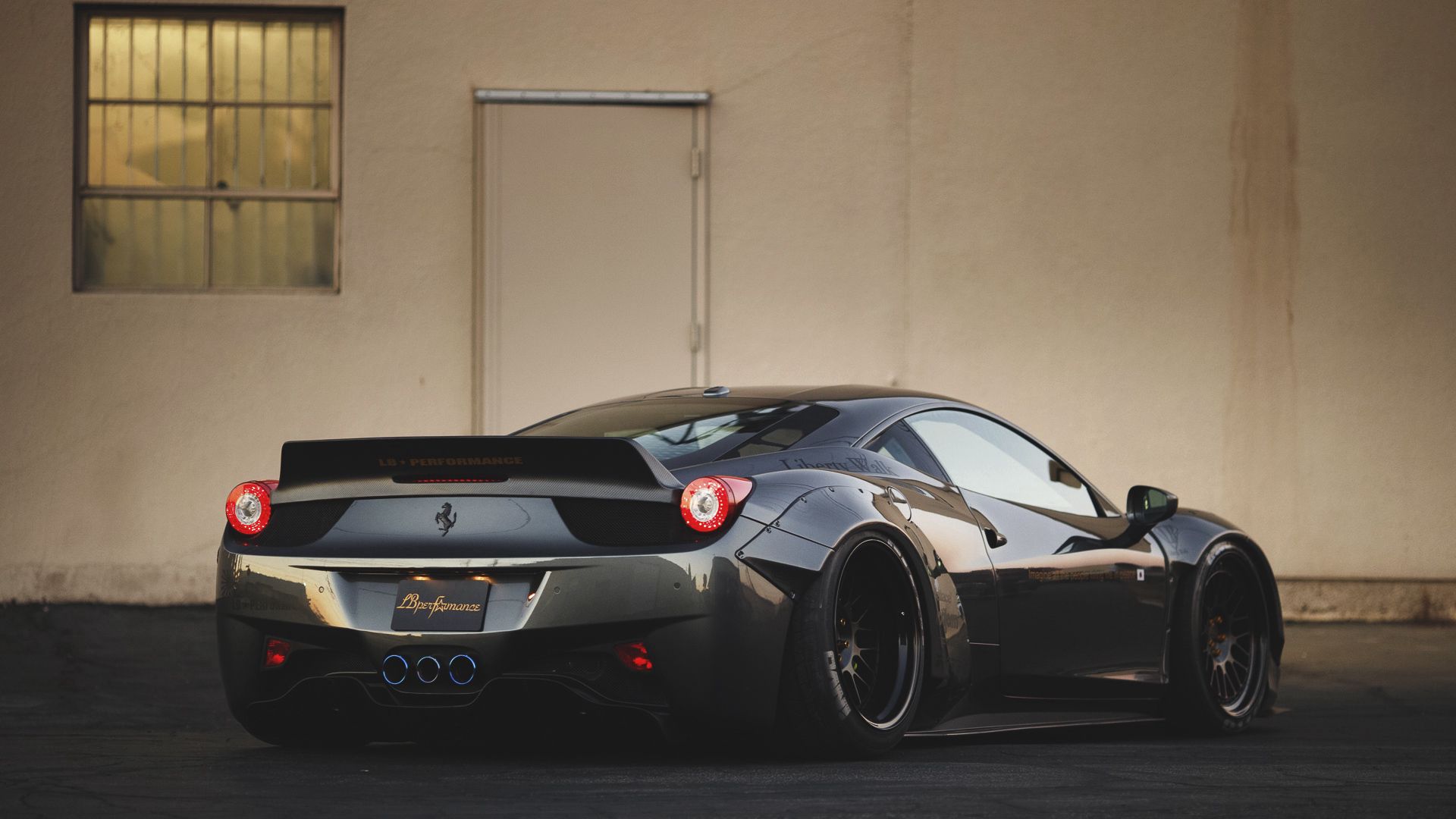 146104 download wallpaper cars, ferrari, back view, rear view, bumper, 458 screensavers and pictures for free