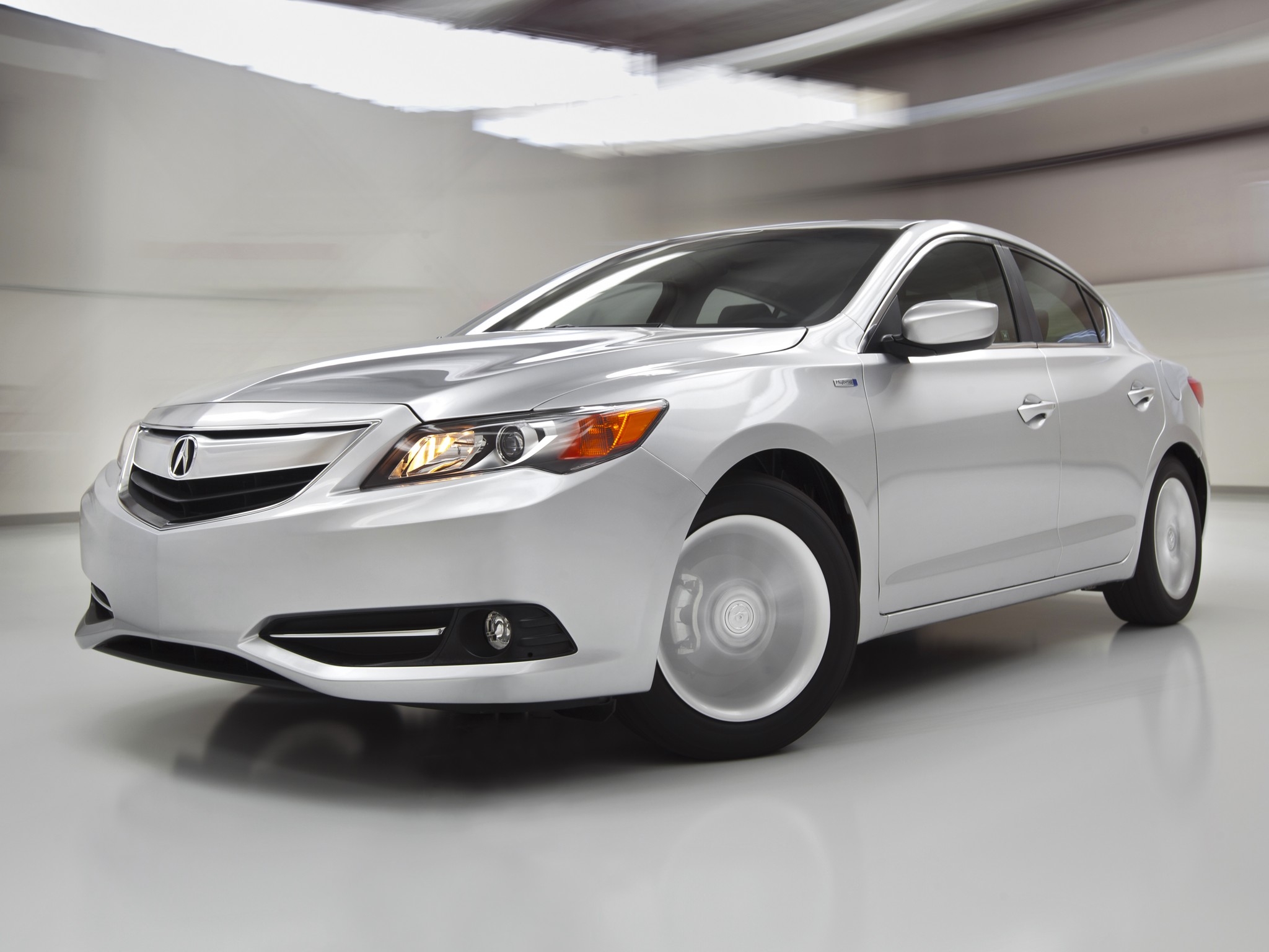 cars, auto, acura, white, front view, speed, style, front bumper, hybrid, ilx wallpapers for tablet
